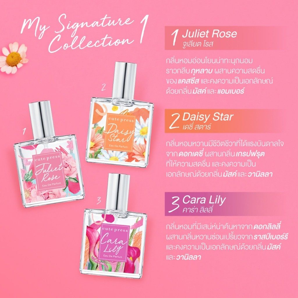 Cute Press My Signature Collection Cara In Wilderness Eau De Parfum (Orchid) 35ml