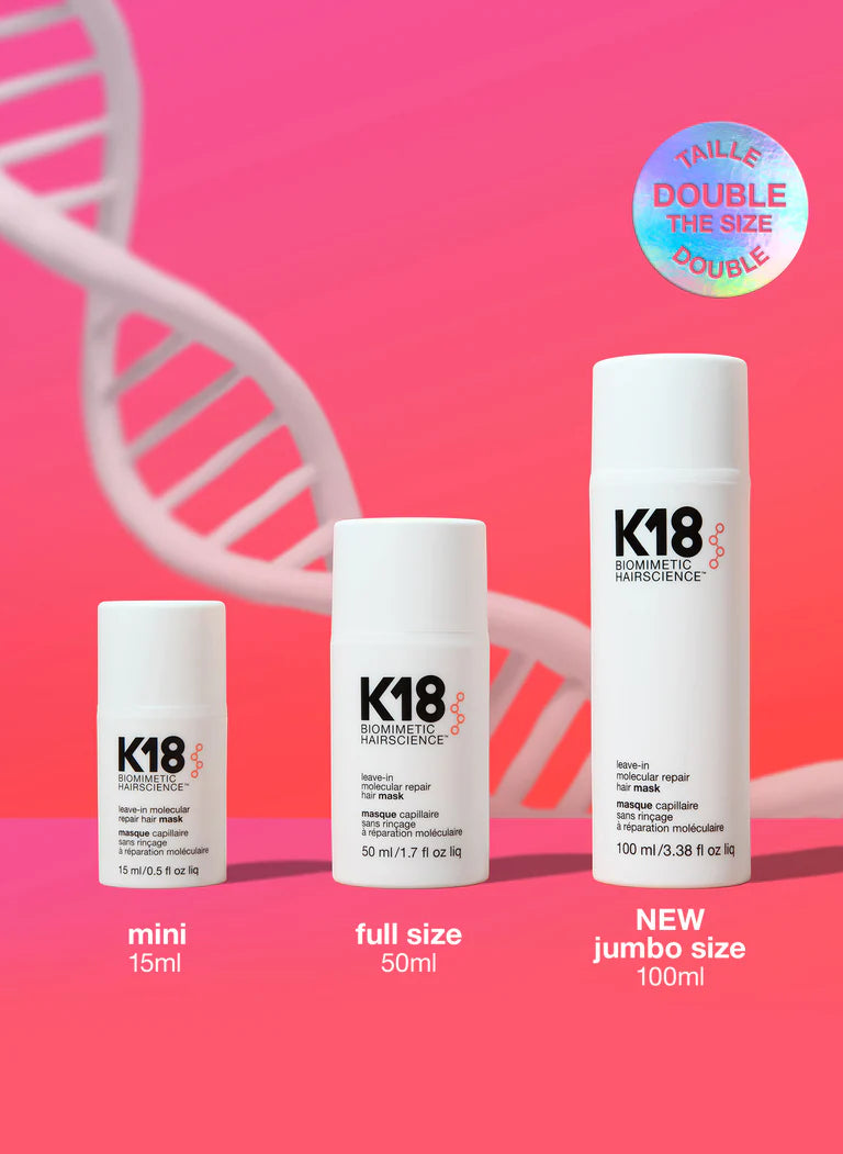 K18 Biomimetic Hairscience Leave-in Molecular Repair Hair Mask 50ml