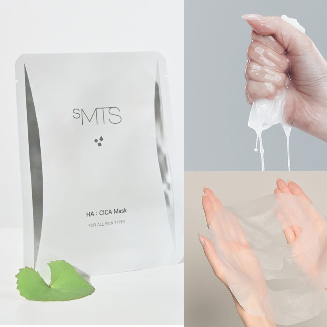 sMTS  Soothing Hyaluronic Acid HA: CICA Mask 5 packs / box