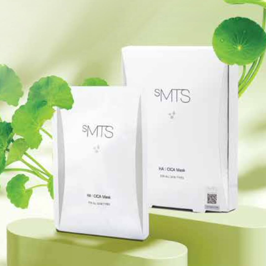 sMTS  Soothing Hyaluronic Acid HA: CICA Mask 5 packs / box