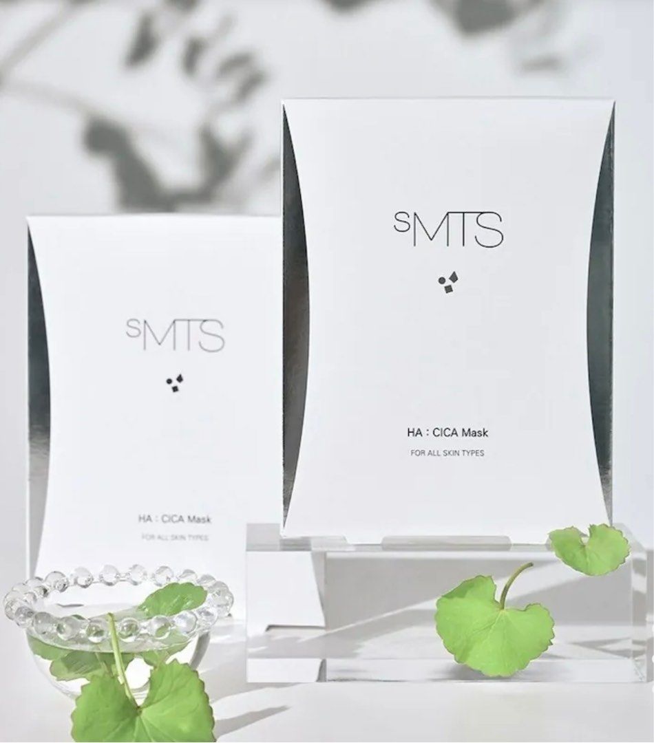 sMTS  Soothing Hyaluronic Acid HA: CICA Mask 5 packs / box