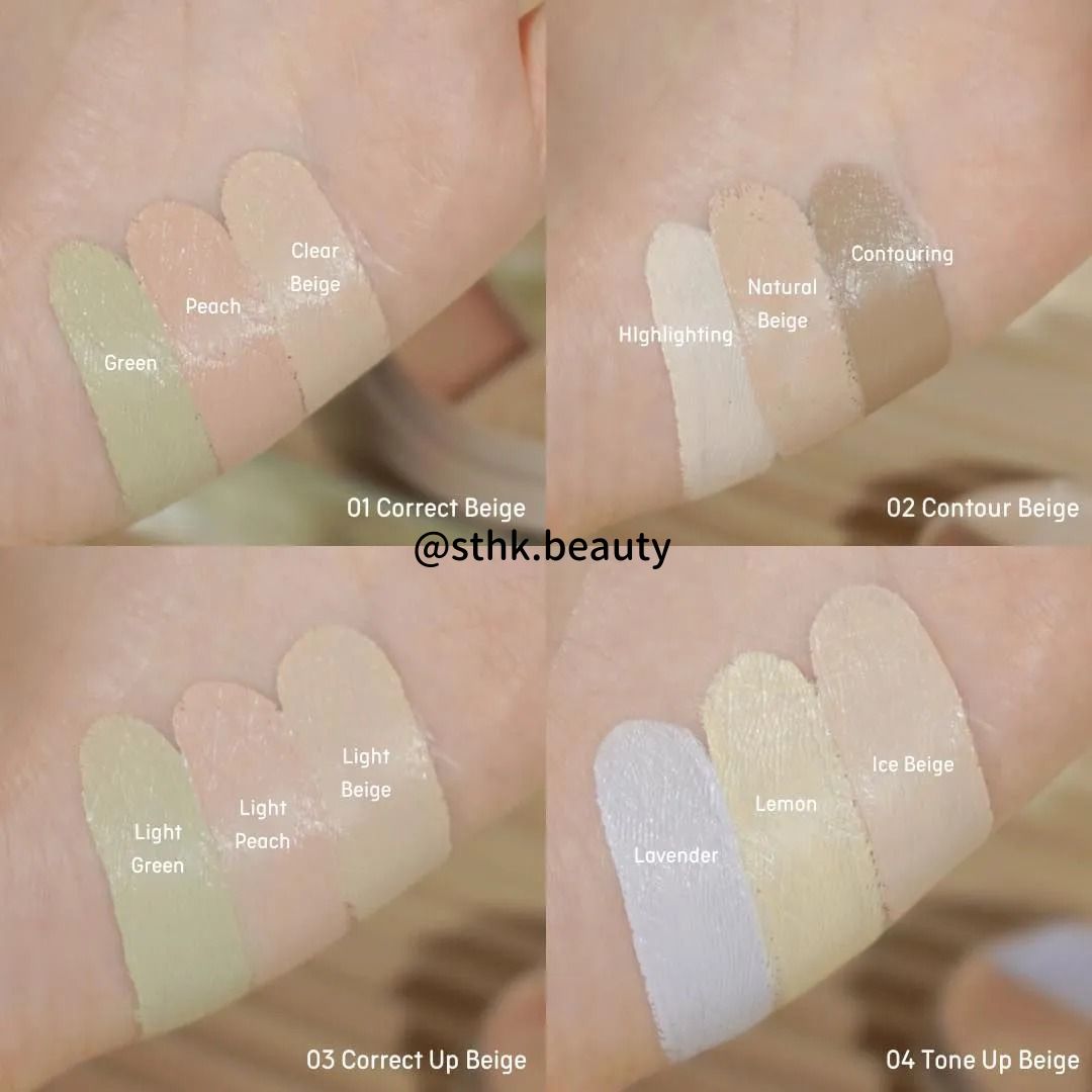 The Saem Cover Perfection Triple Pot Concealer 4.5g