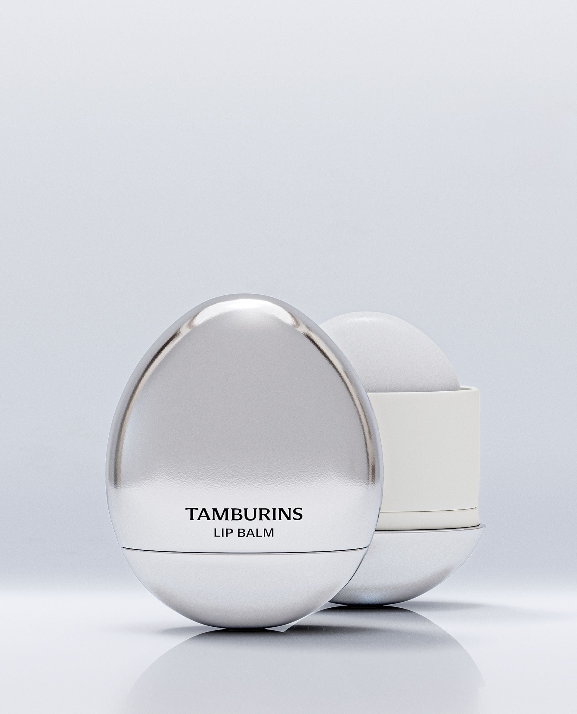 Tamburins Unscented Egg Lip Balm (No Scent) 5g