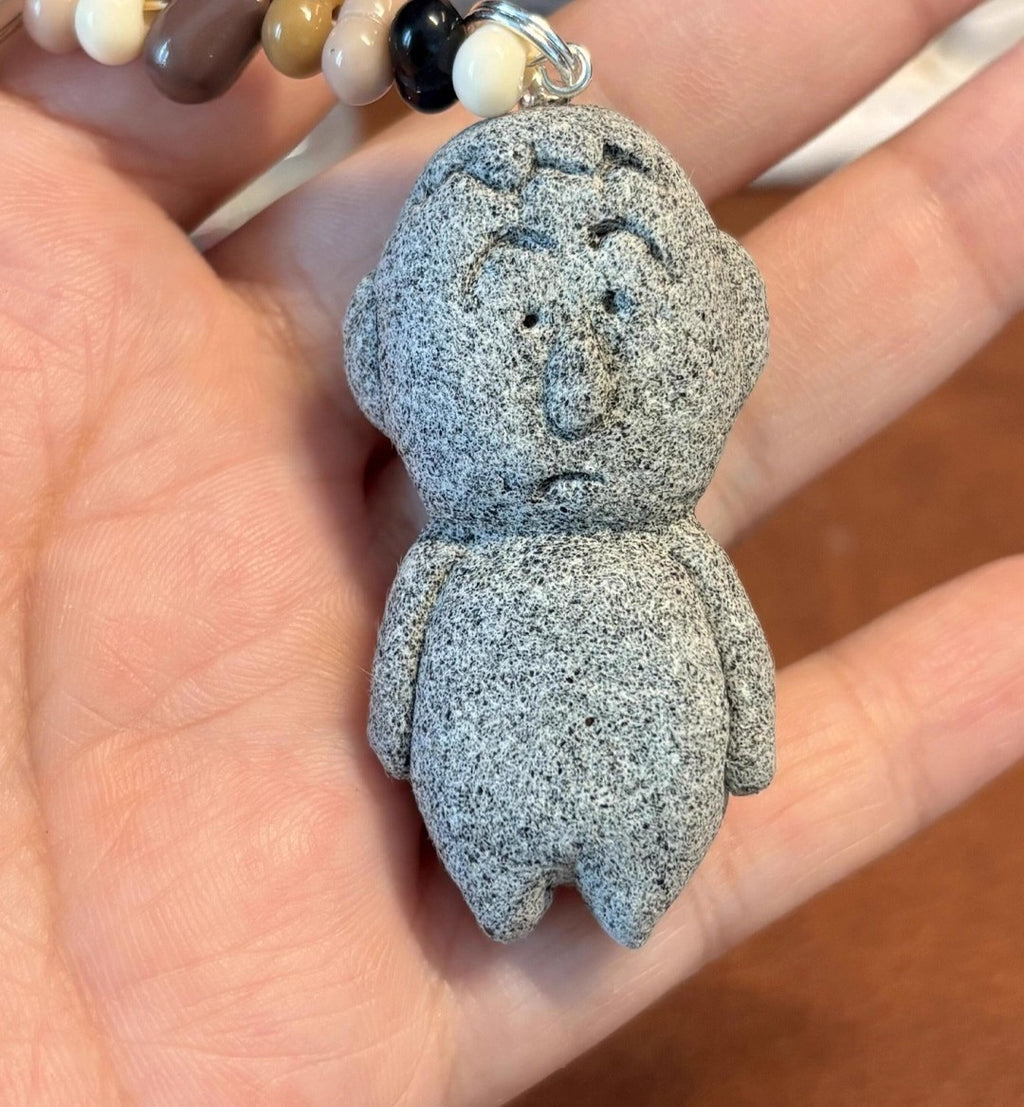 Crayon Shin Chan Stone Clay Figure Art Collection ( Bo-chan / Buriburizaemon) 1ea