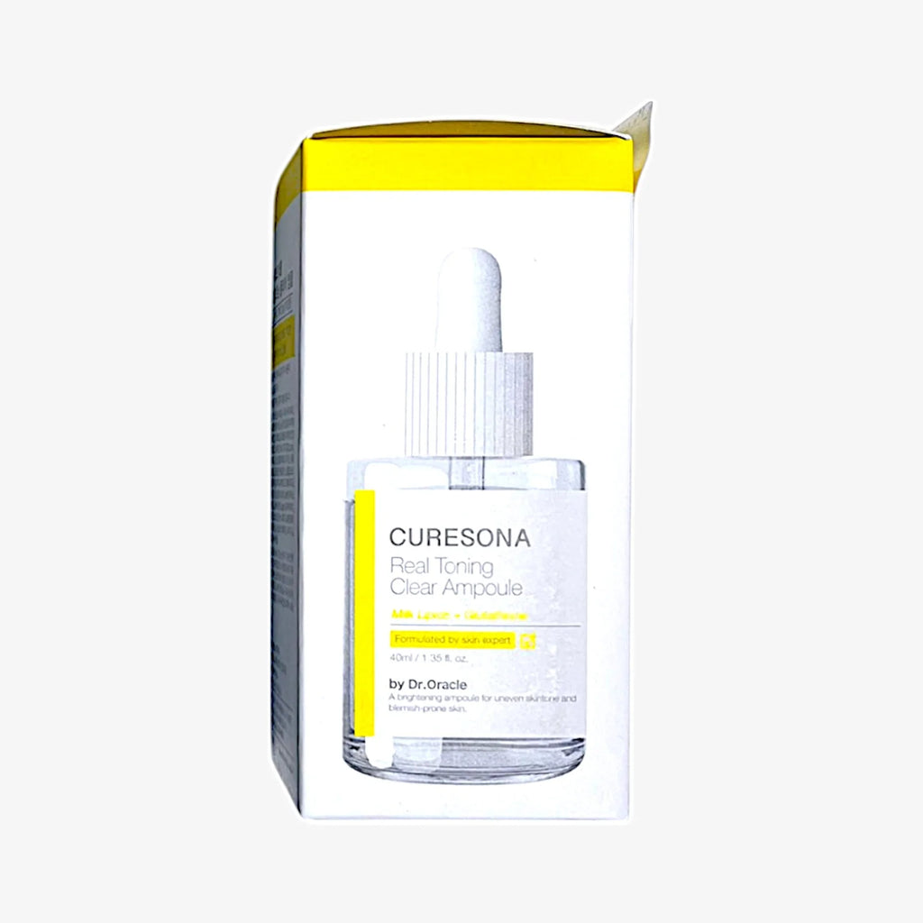 CURESONA Milk Lipids & Glutathione Real Toning Clear Ampoule (Brightening) 40ml