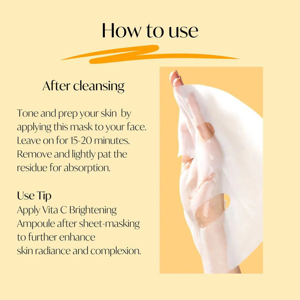 Torriden Cellmazing Vita C Brightening Mask 10ea