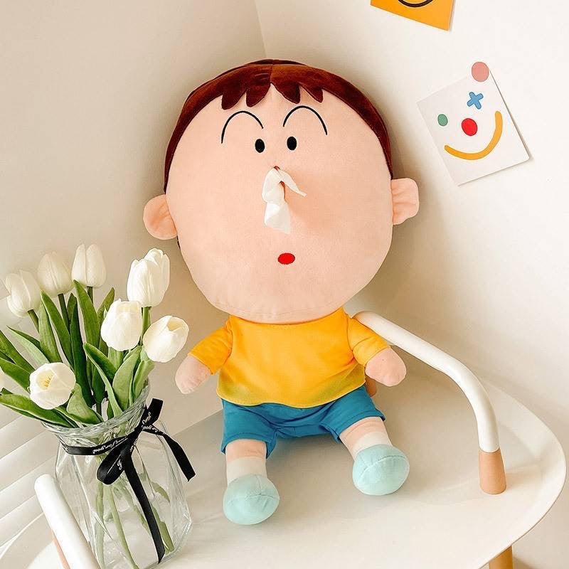 Crayon Shin Chan Ah-Dumb Tissue Box (Size: 6x26cm) 1ea