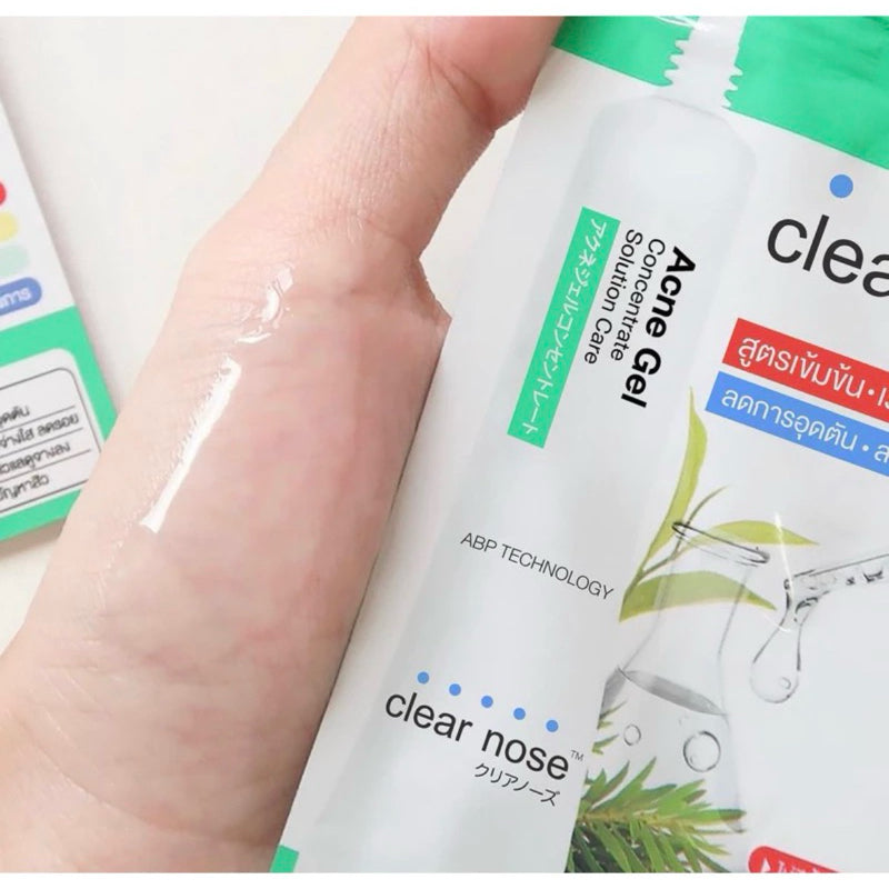 CLEAR NOSE Tea Tree Alcohol-Free Acne Gel Concentrate Solution 4g/15g