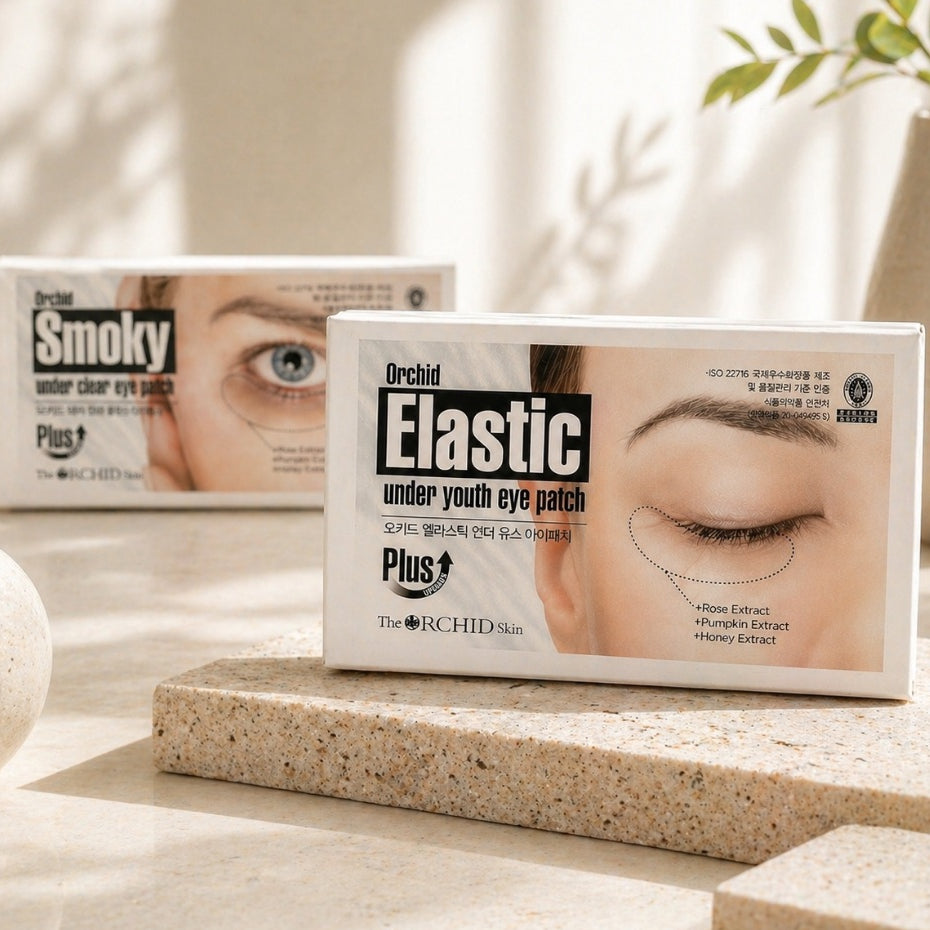 The Orchid Skin Orchid ELASTIC Under Clear Eye Patch (Improve Fine Lines And Slack) 10 pairs