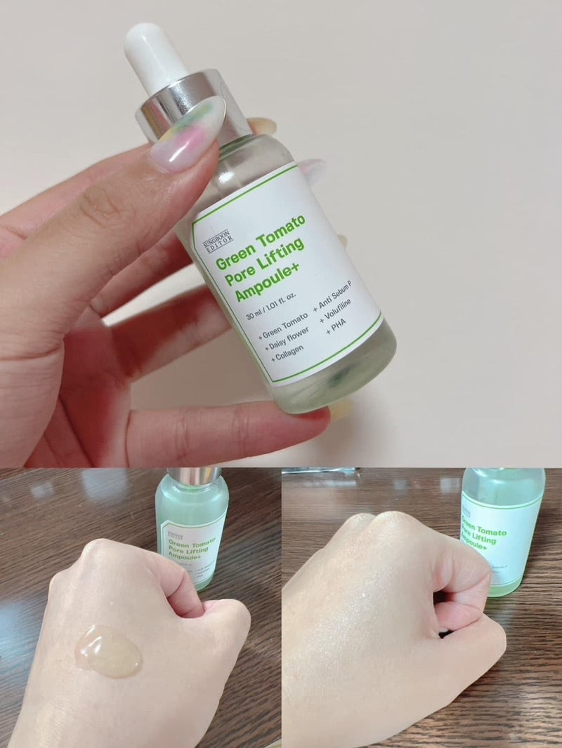 SUNGBOON EDITOR Green Tomato Pore Firming Essence 30ml + 30ml