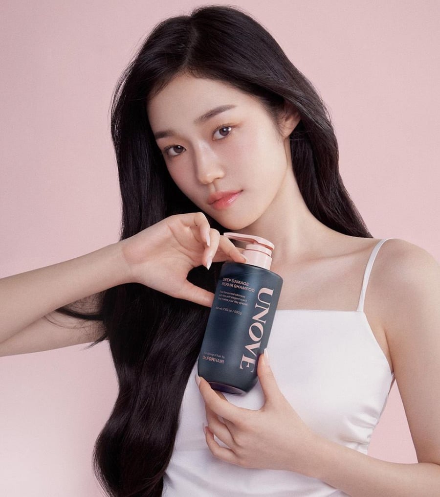 UNOVE Deep Damage Repair Shampoo Set (Rosy Aura 500g+ Sweet Breeze 500g)