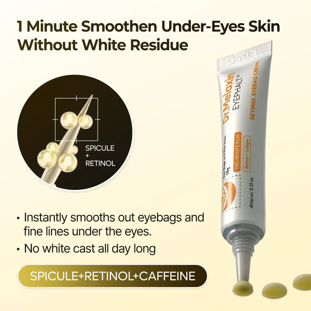 Dr.Melaxin Eyephalt Retinol Eyebag Day Cream (For All Skin Types) 10g