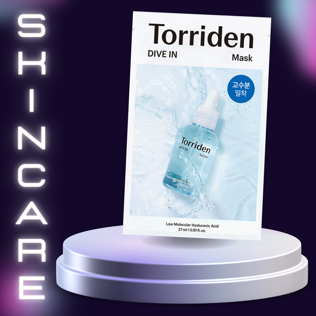 Torriden 微分子透明質酸 保濕舒緩精華面膜 10片