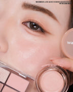 Wakemake Soft Blurring Eye Palette With 16 Colors (#08 Candy Coral) 14g