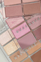 Wakemake Soft Blurring Eye Palette With 16 Colors (#10 Lazy Pink Blurring) 14g