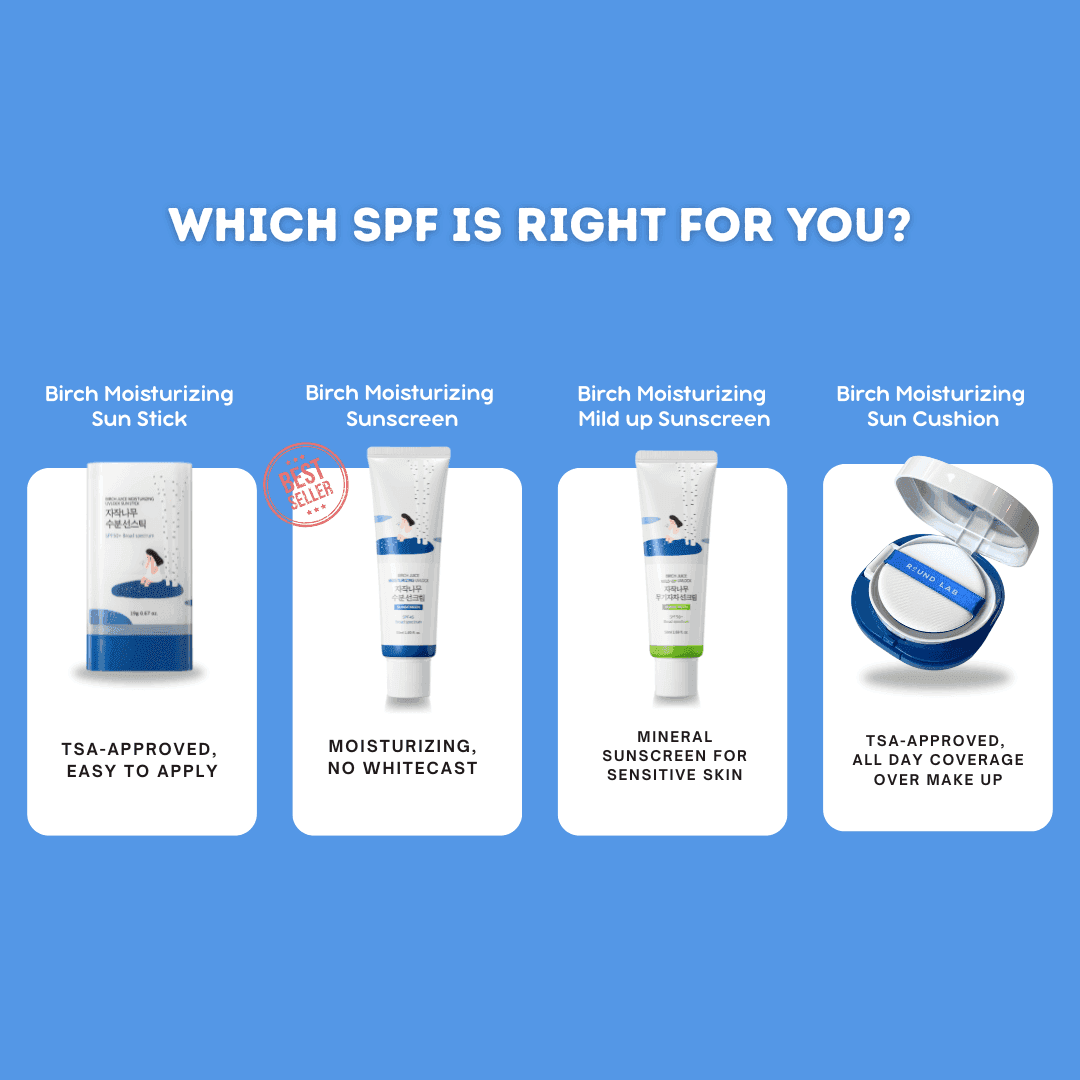 ROUND LAB Birch Juice Moisturizing Sun Stick SPF50+ PA++++ 19g