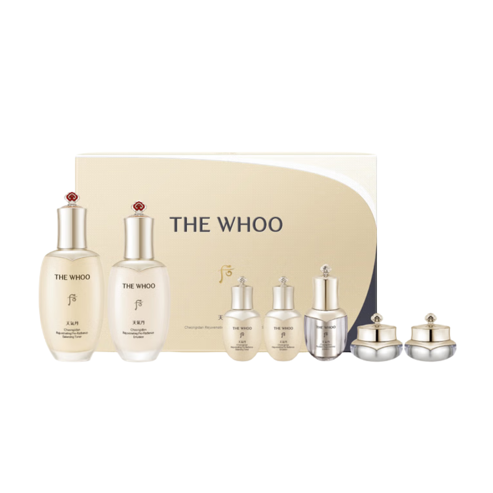 The History of Whoo Cheongidan Rejuvenating Pro-Radiance Gift Box 7ea
