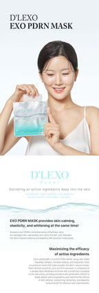 Dermaline D'LEXO Exo PDRN Mask 10pcs/box