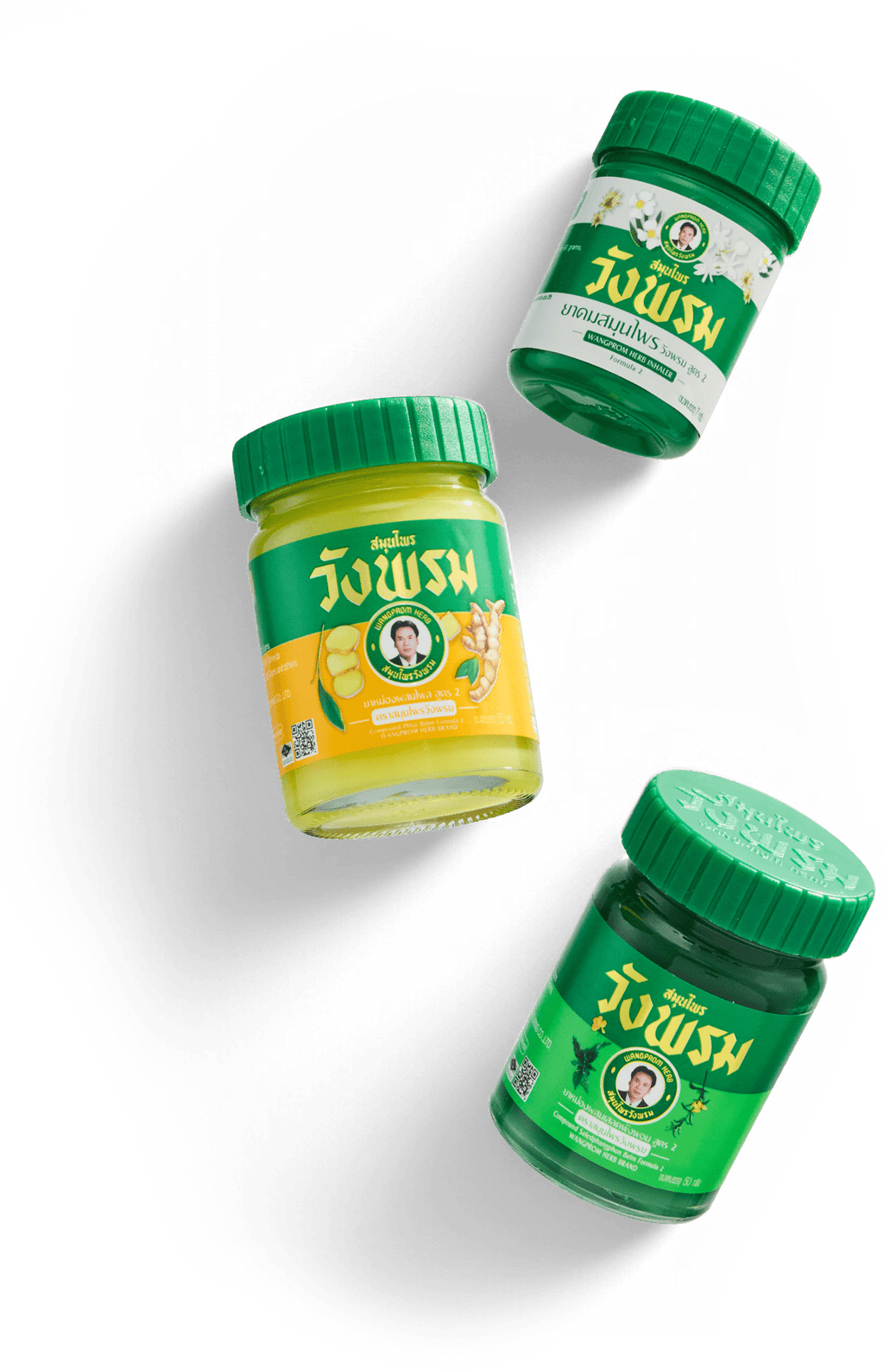 WANG PROM Thai Herbal Massage Green Balm (Anti-Itch For Insect Bites) 50g