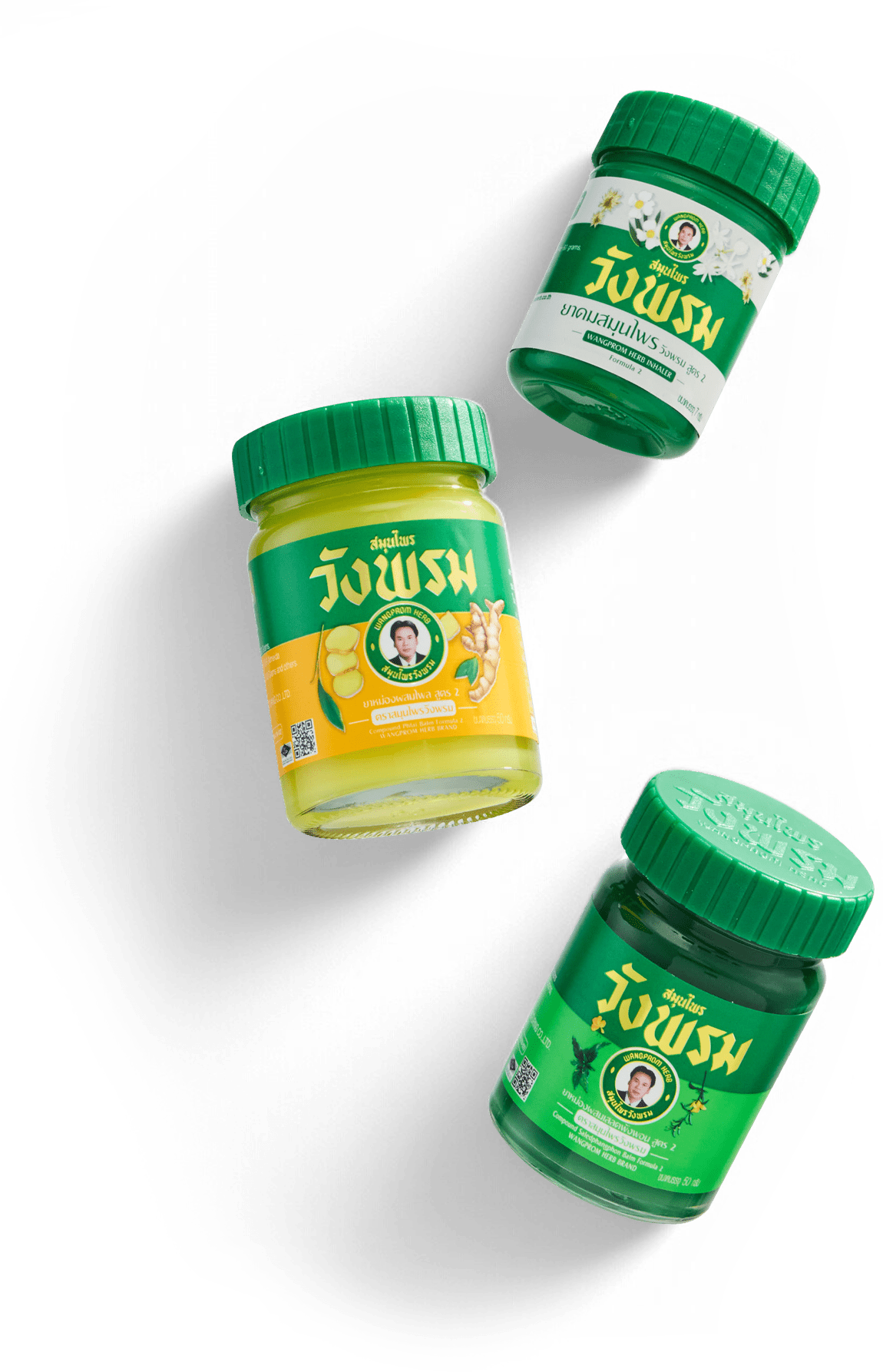 WANG PROM Thai Herbal Massage Green Balm (Anti-Itch For Insect Bites) 50g