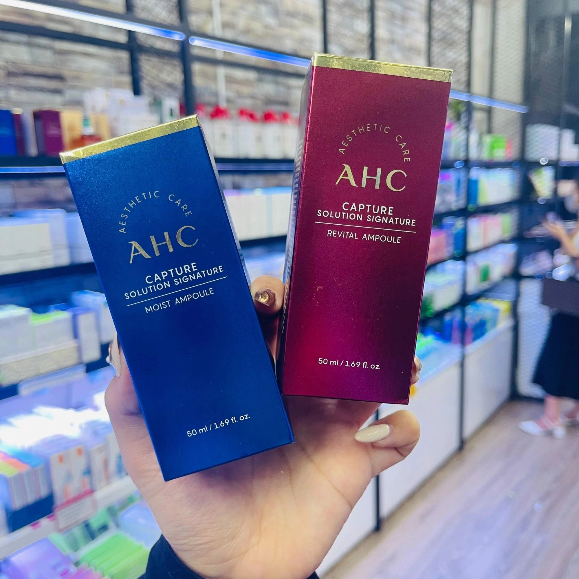 AHC CAPTURE Solution Signature Moisturizing Ampoule 50ml