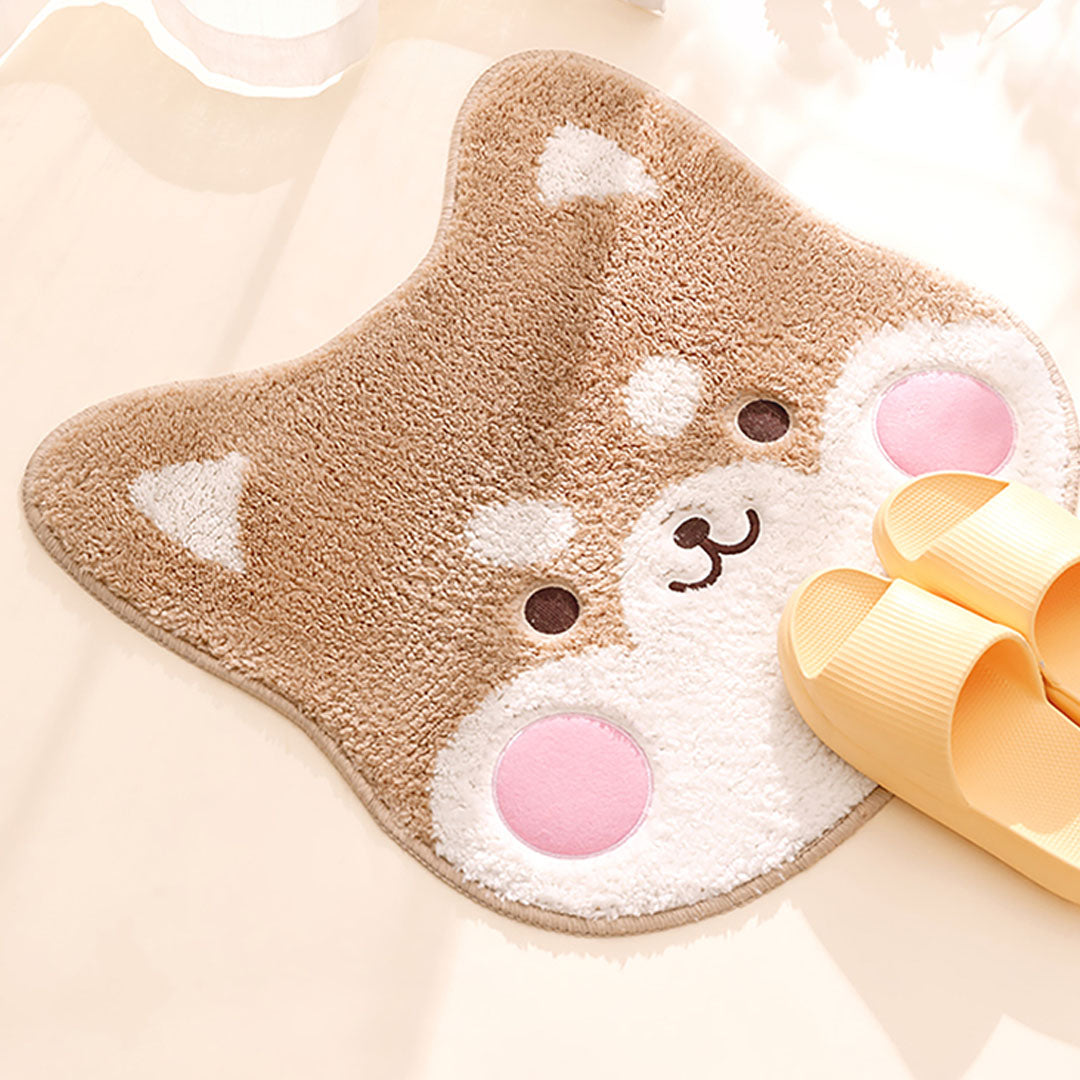 Shiba Inu Bathroom / Bedroom Carpet 1ea
