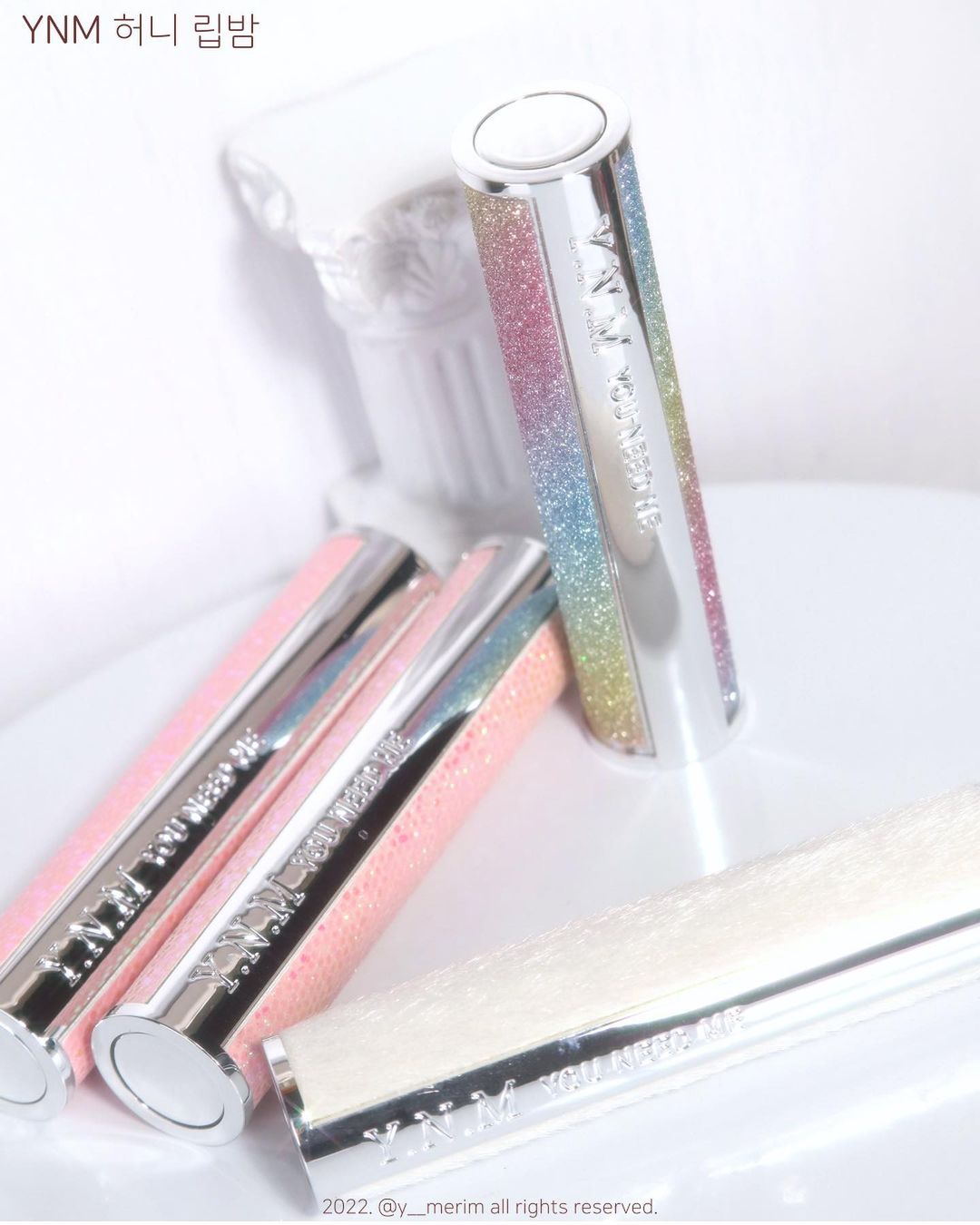 YNM Natural Honey Lip Balm (4 colors) 3g