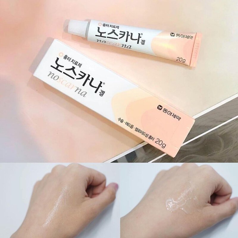 Dong-A Pharm Noscarna Scar Gel (Treat Keloid, Surgery & Acne Scars) 20g
