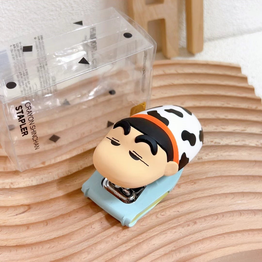 蠟筆小新 賴床睡衣釘書機