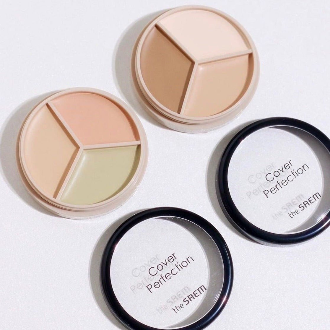 The Saem Cover Perfection Triple Pot Concealer 4.5g