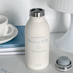 Morning Market 原創設計馬卡龍奶油色不鏽鋼保温杯 350ml