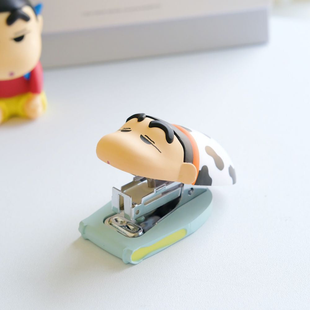 蠟筆小新 賴床睡衣釘書機